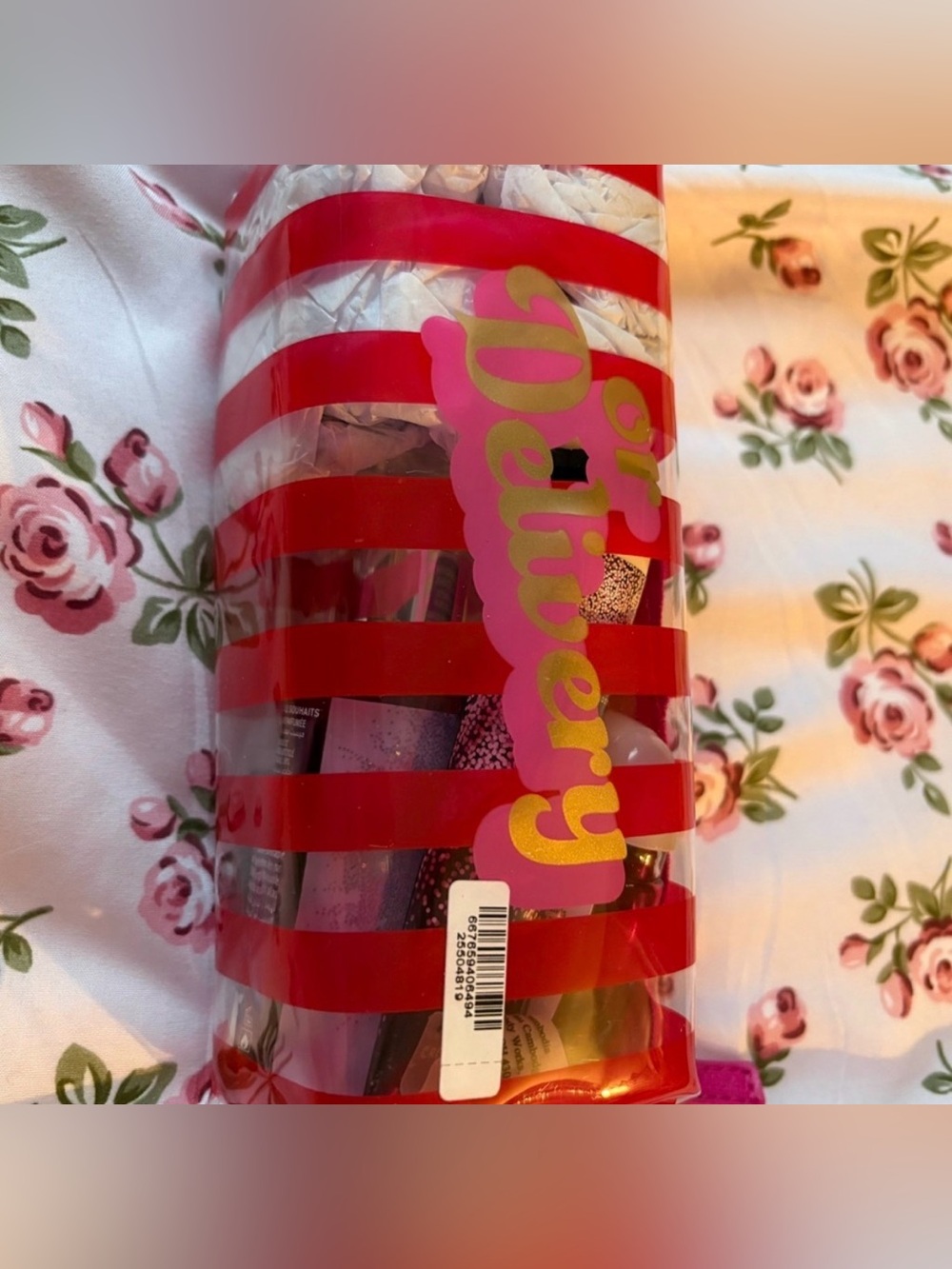 2/$25💌 Our Delivery Women Bath & Body Gift Set - Pink/Red